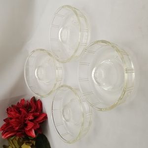 Glasbake Little Princess Jello/Bundt Molds